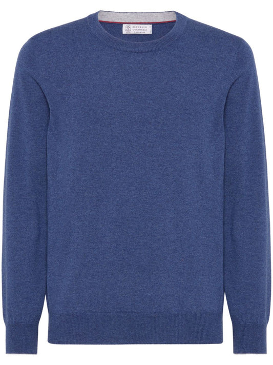 Cashmere crewneck sweater