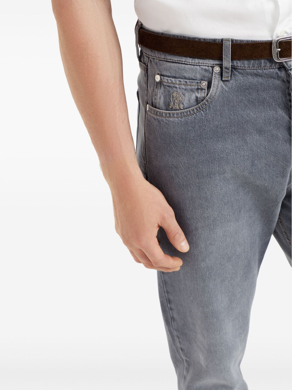 Iconic fit denim jeans