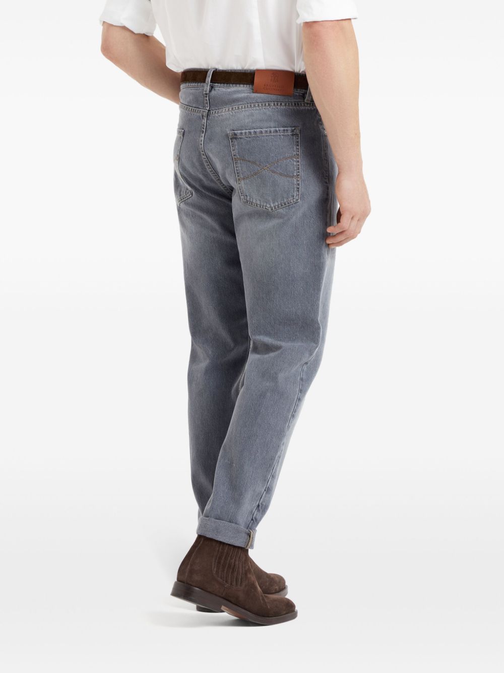 Iconic fit denim jeans