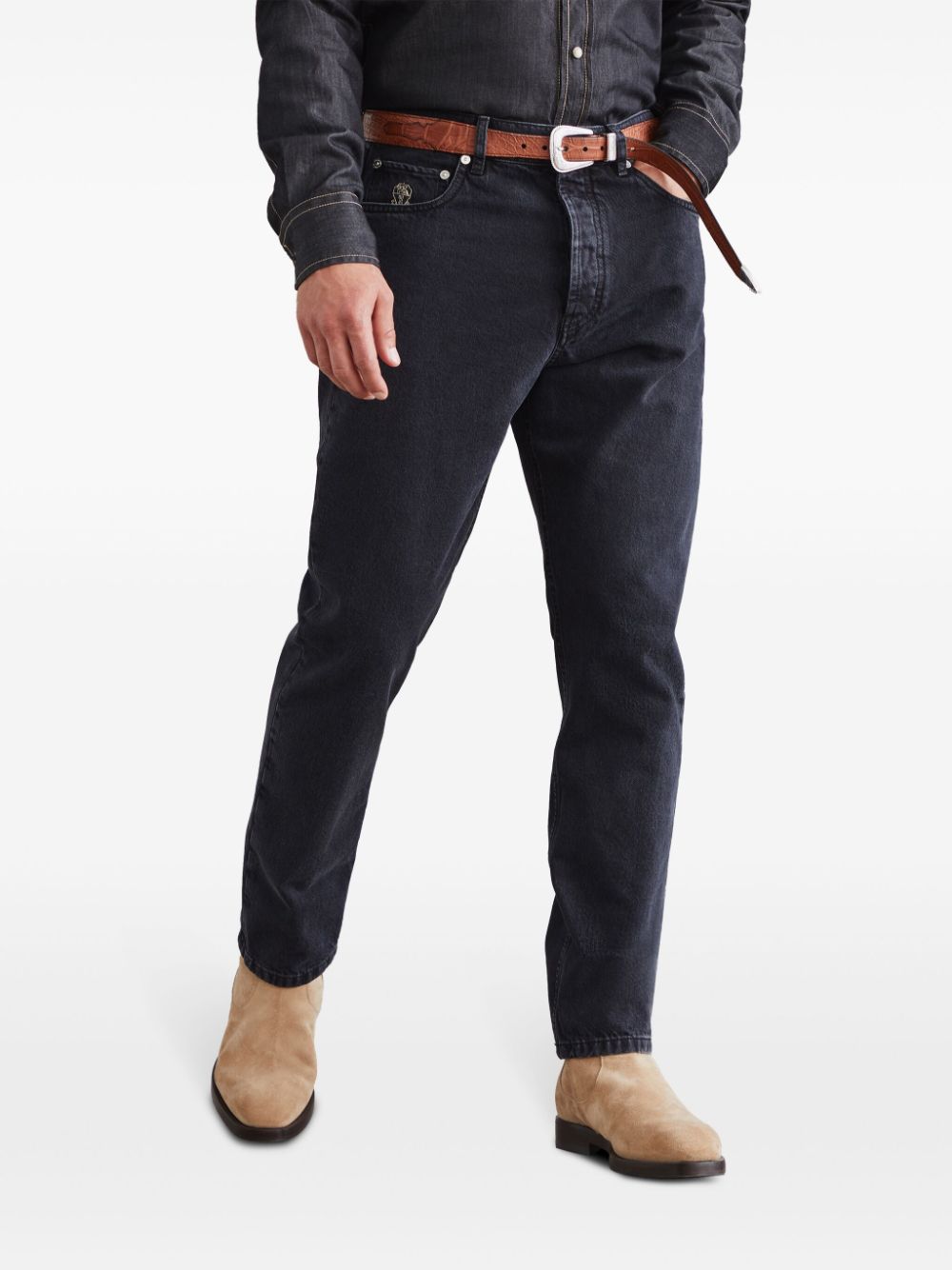 Iconic fit denim jeans