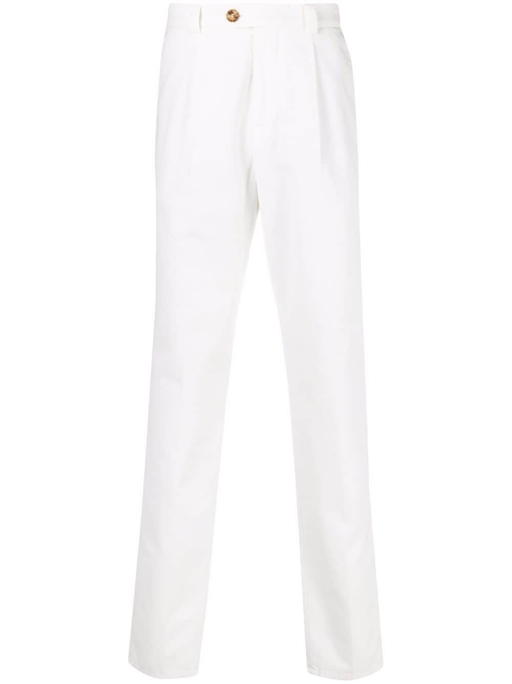 Cotton chino trousers