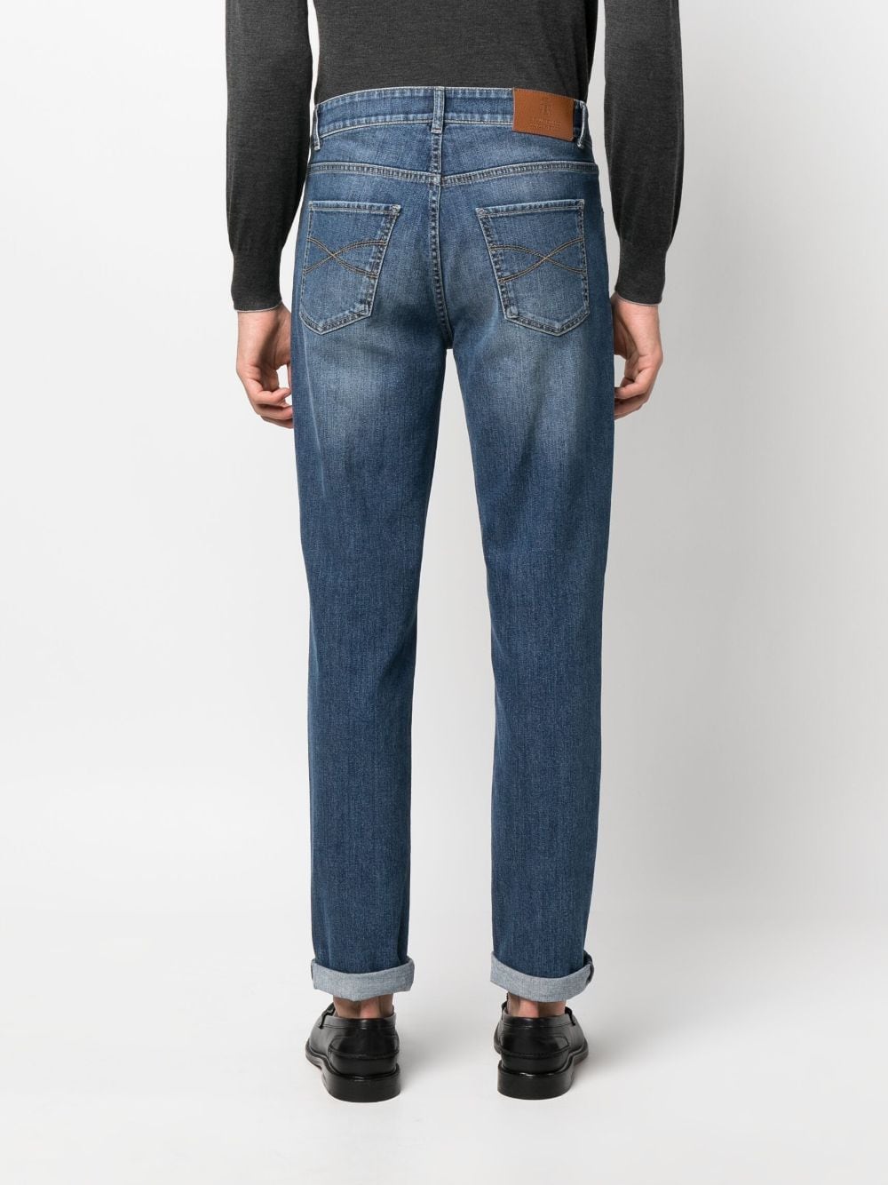 Denim cotton jeans