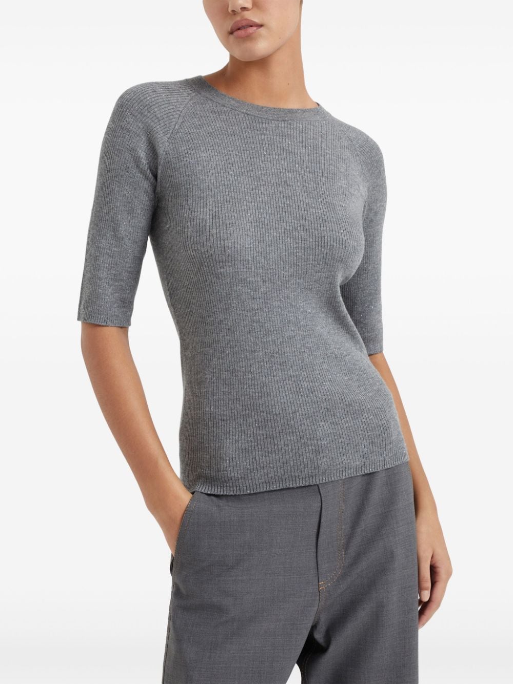 Cashmere sparkling sweater