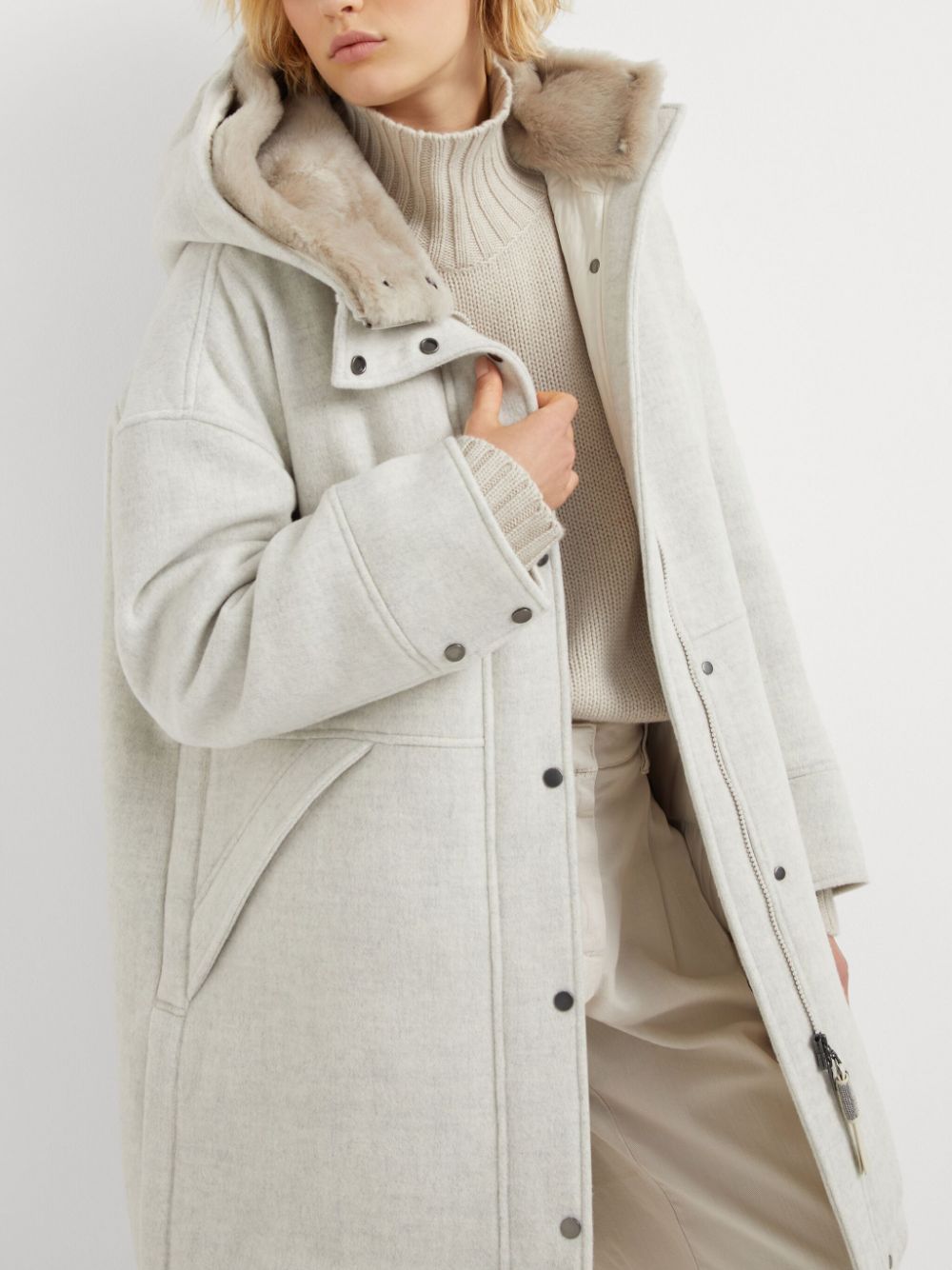 Down coat