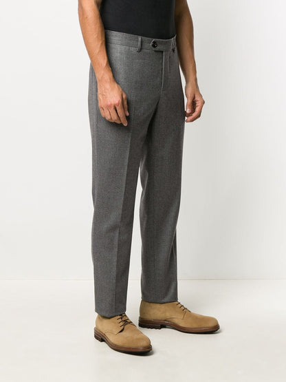 Wool flannel trousers