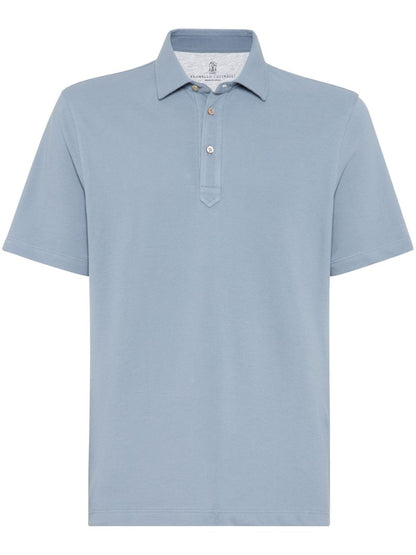 Cotton piquet polo