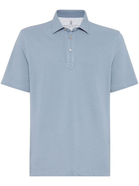 Cotton piquet polo