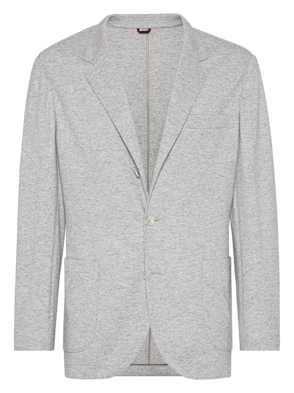 Wool single-breasted jacket