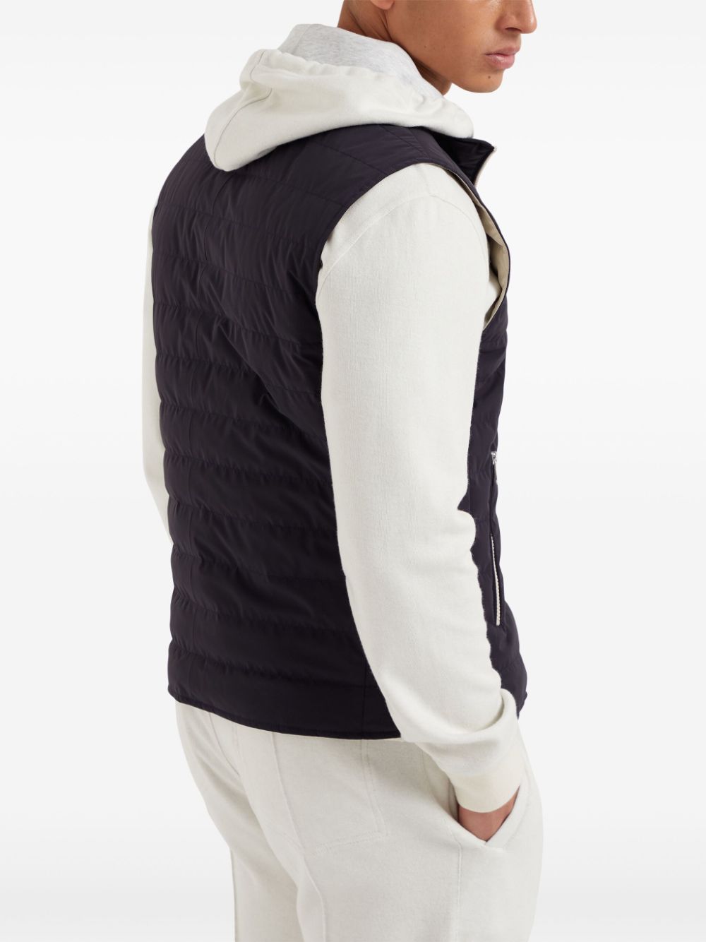 Nylon down vest