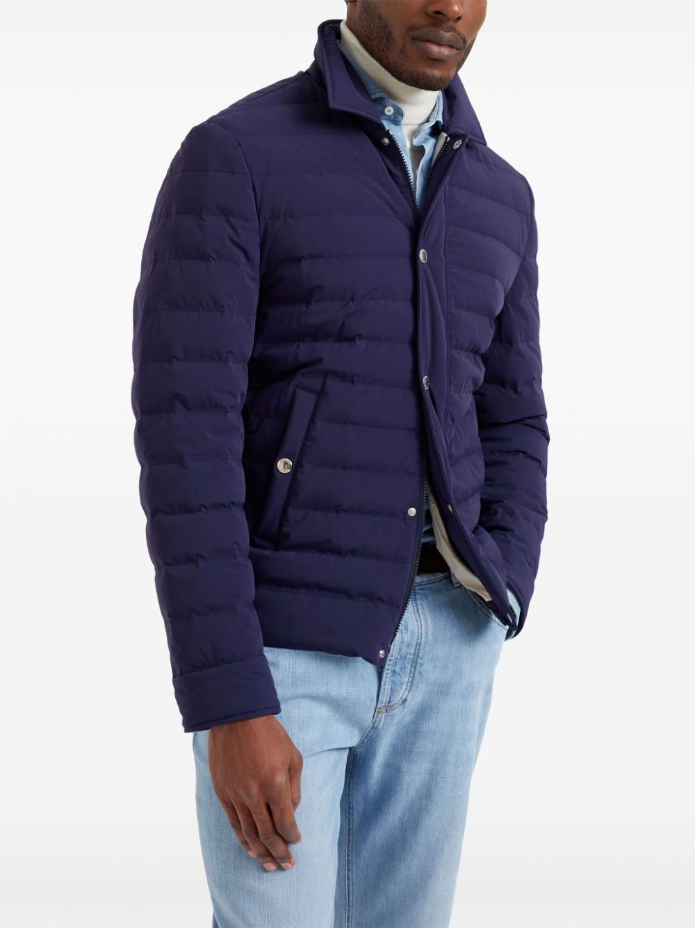 Nylon padded jacket