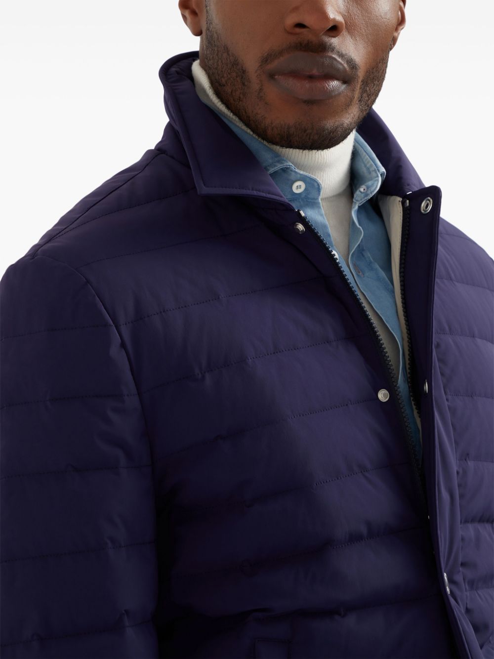 Nylon padded jacket