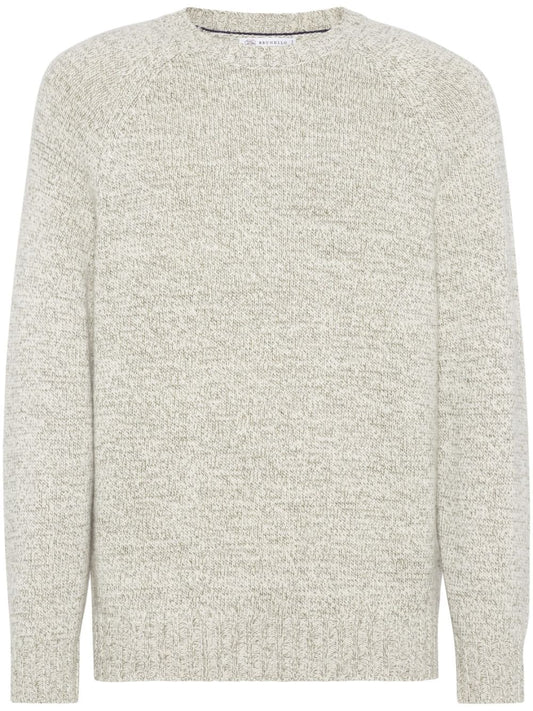 Cashmere melange sweater