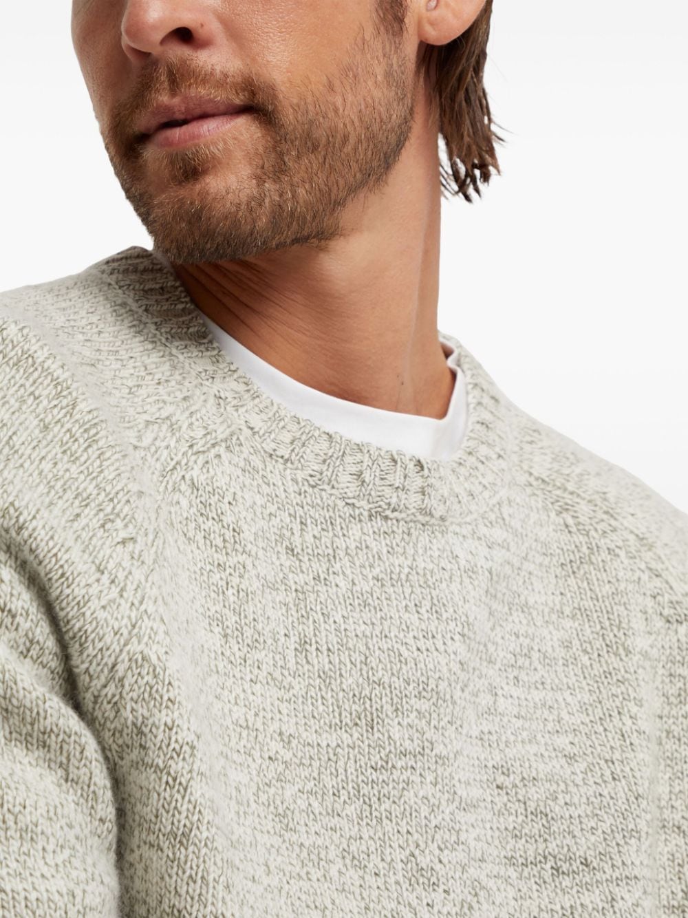 Cashmere melange sweater