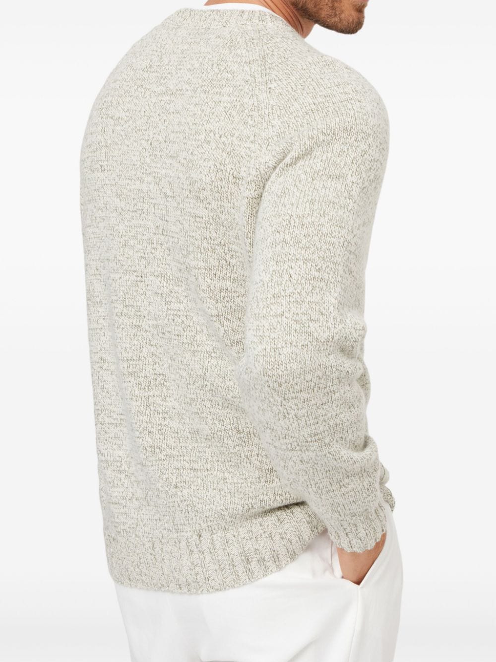 Cashmere melange sweater