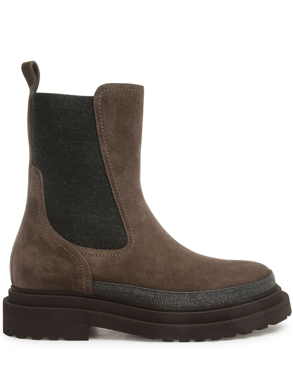 Chelsea suede boots