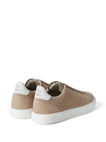 Suede leather sneakers