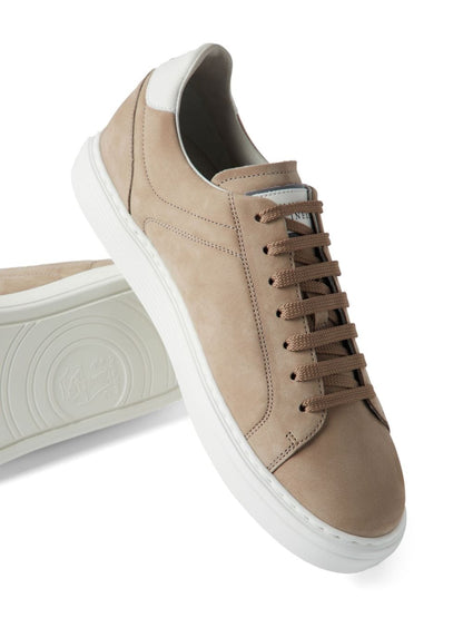 Suede leather sneakers