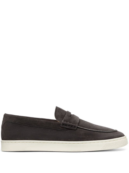 Suede loafer