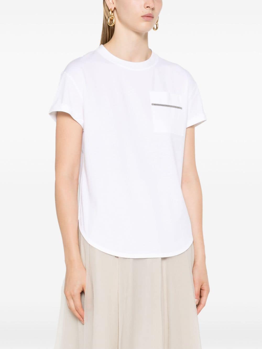 Cotton t-shirt with pocket