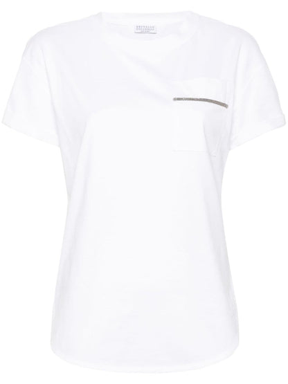 Cotton t-shirt with pocket