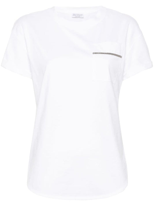 Cotton t-shirt with pocket