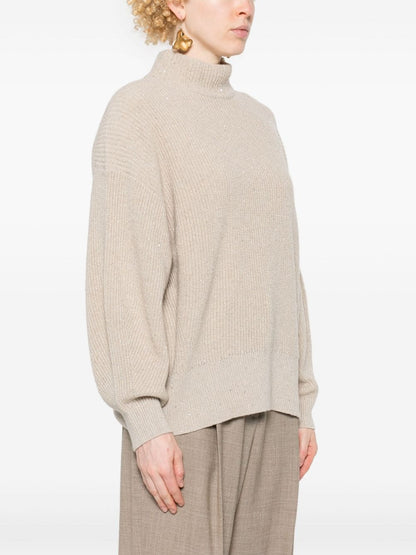 Wool and cashmere blend jumper