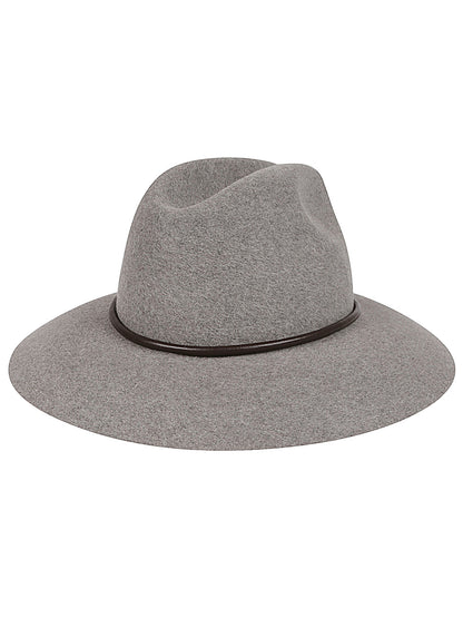 Wool fedora hat