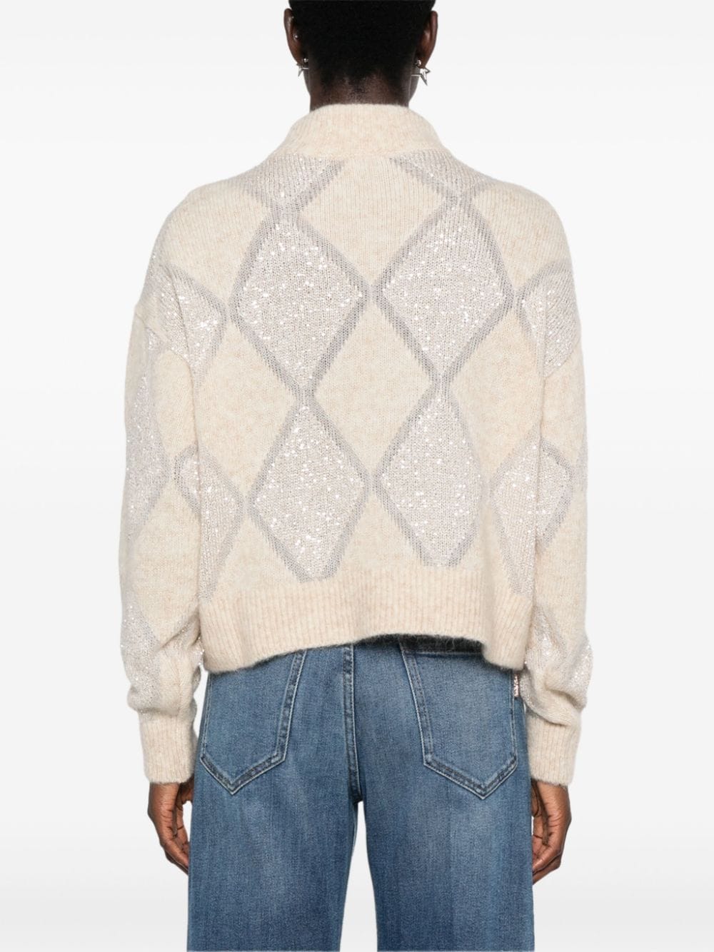 Cashmere turtle-neck sweater