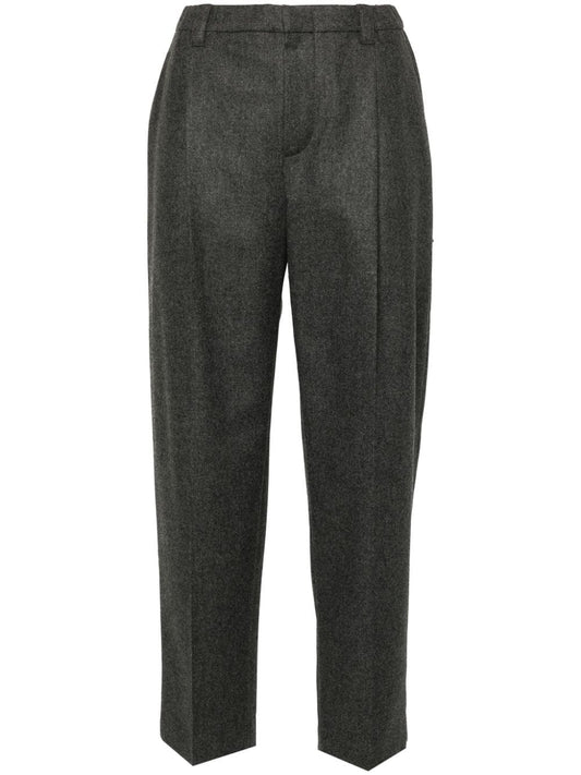 Wool and cashmere trousers