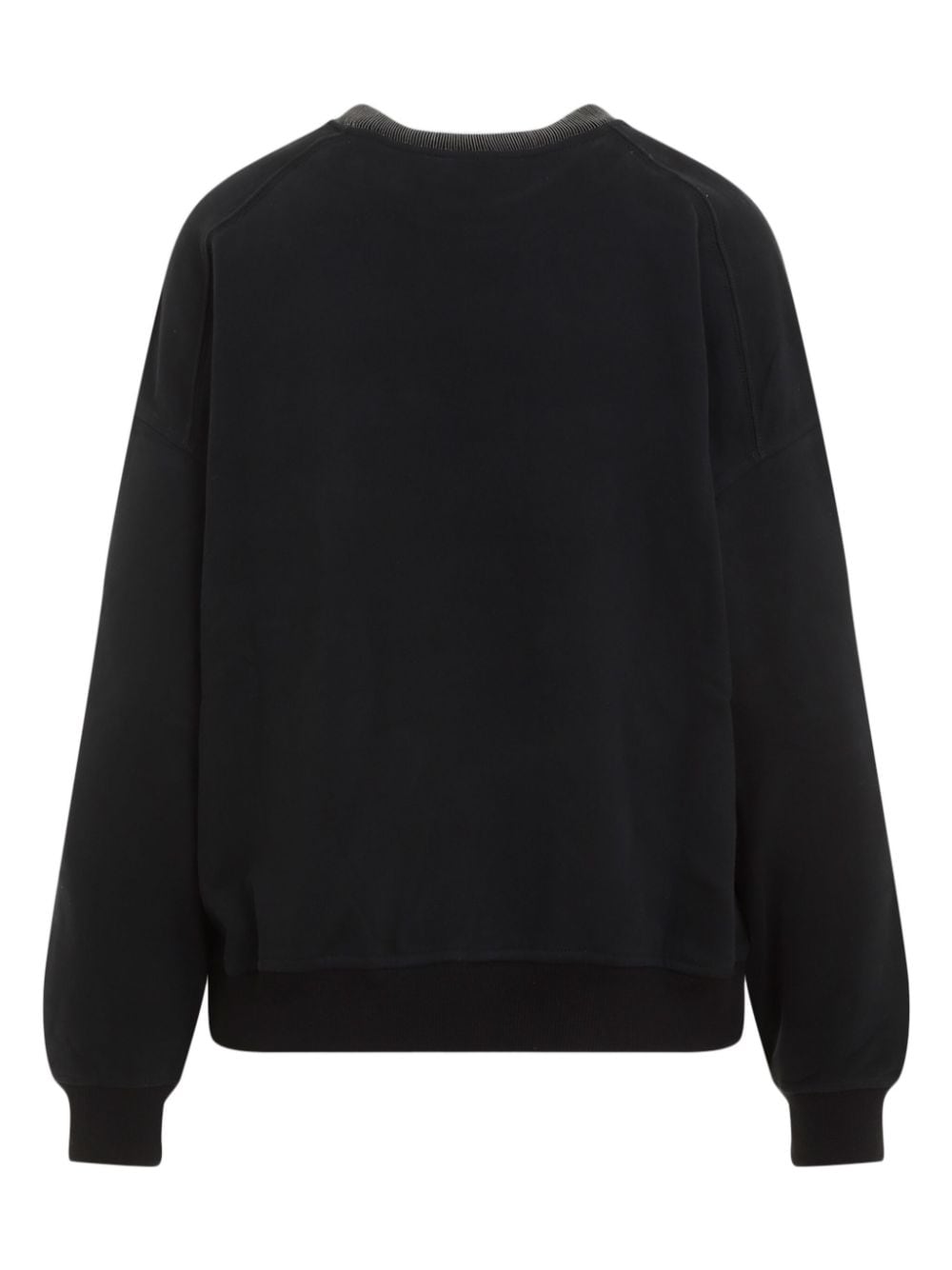 Cotton crewneck sweatshirt