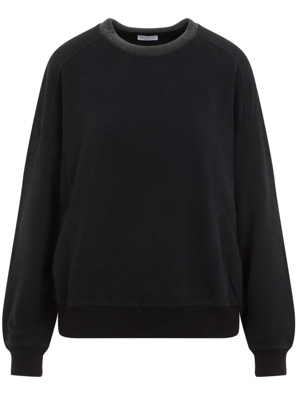 Cotton crewneck sweatshirt