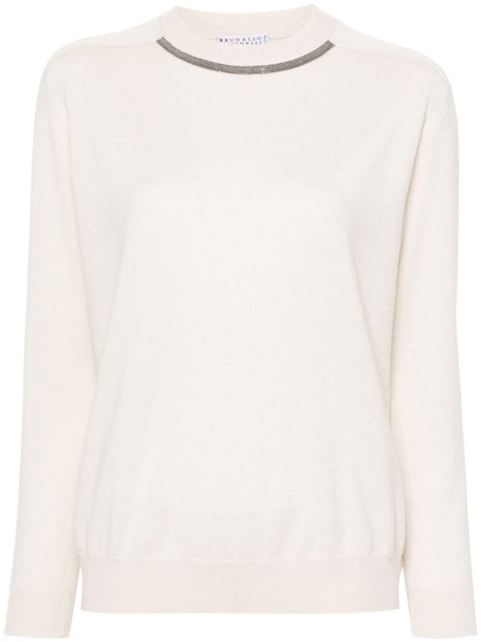 Cashmere crewneck sweater