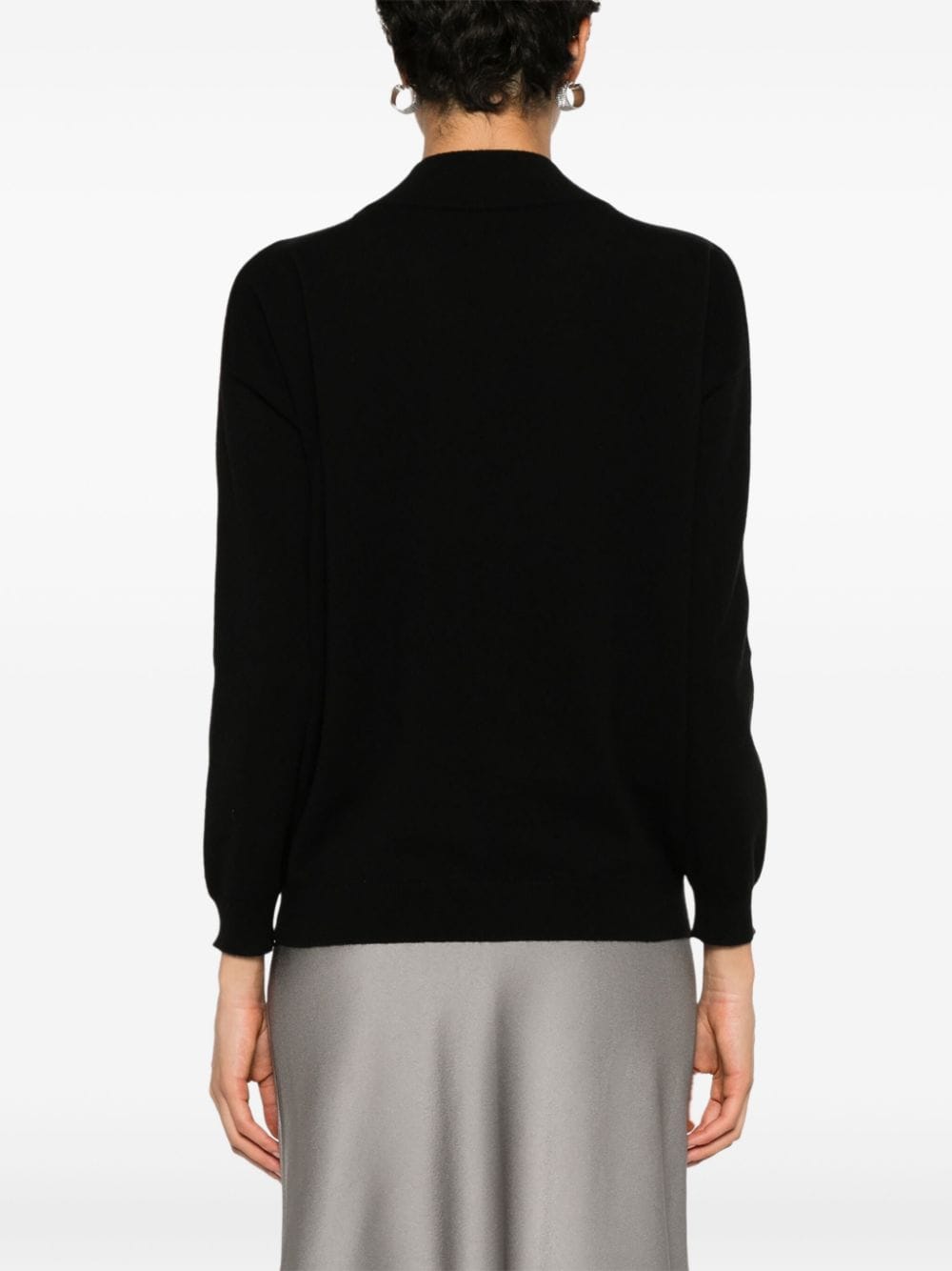 V-neck cashmere sweater