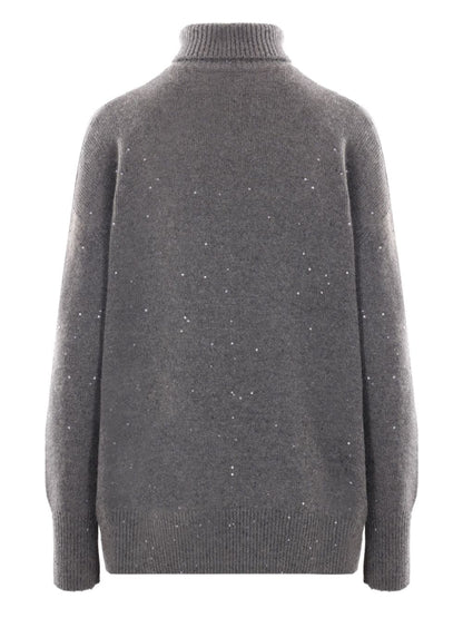 Cashmere turtleneck sweater