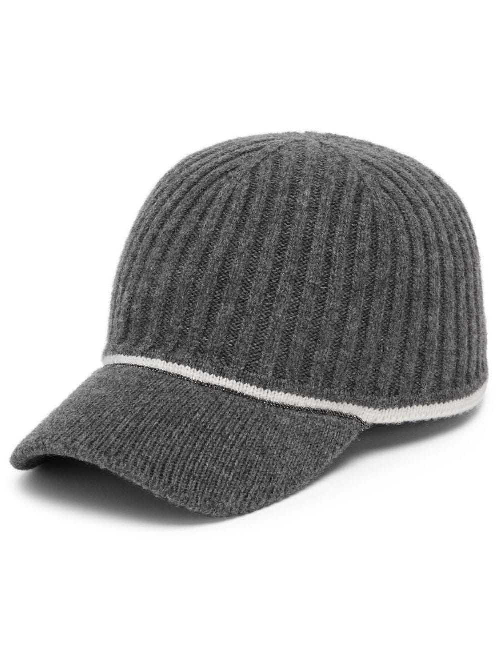 Knitted wool blend cap