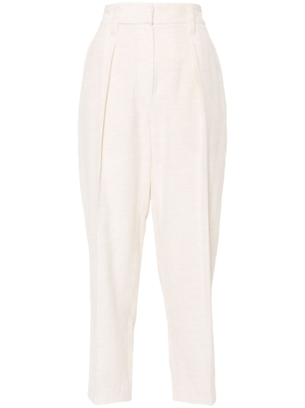 Cotton blend trousers