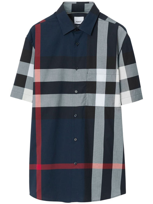 Checked cotton shirt