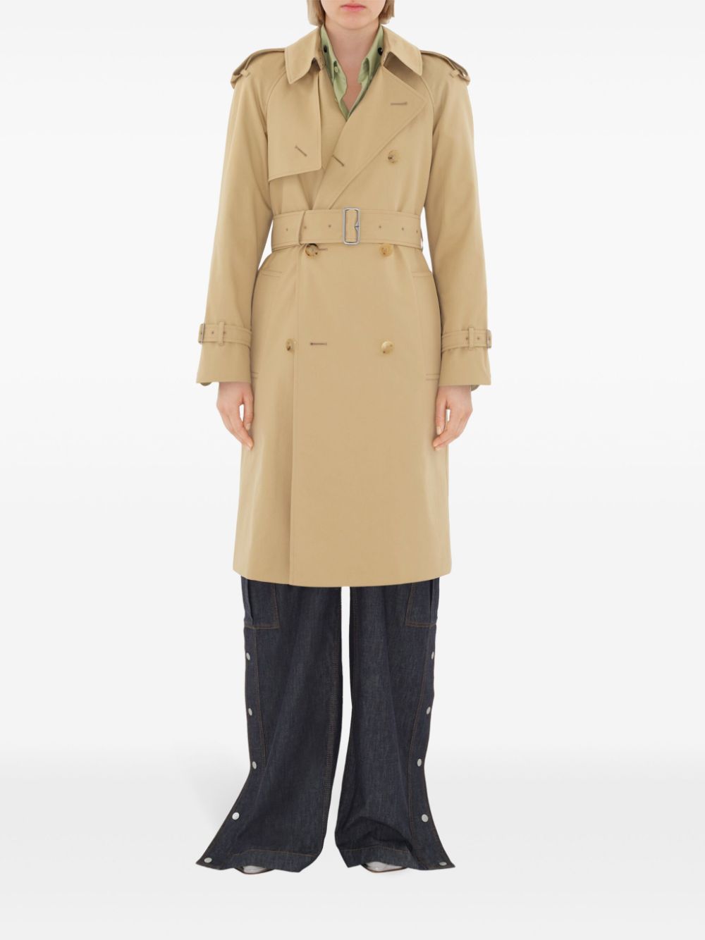 Cotton trench coat