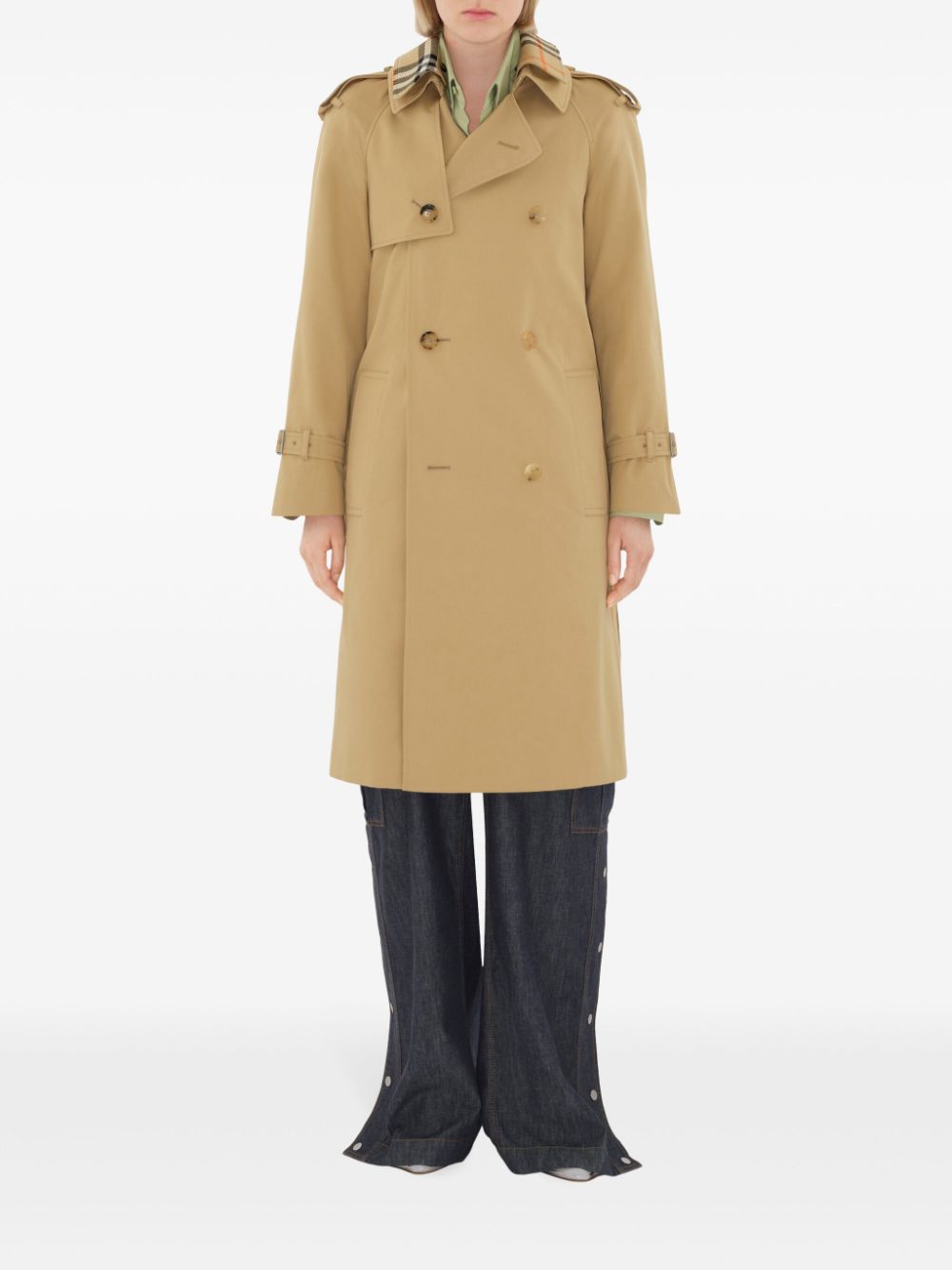 Cotton trench coat