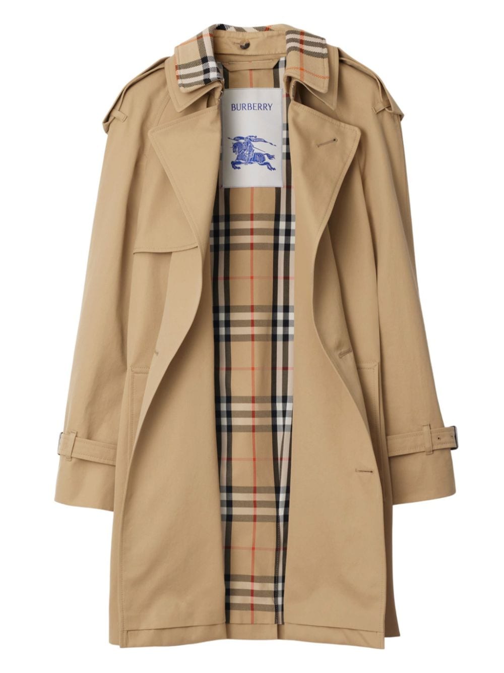 Cotton trench coat