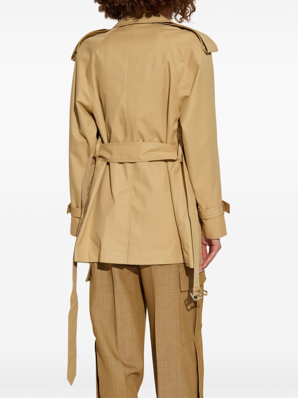 Cotton trench coat