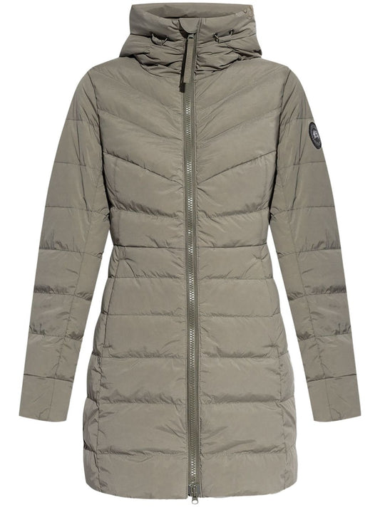 Clair midi down jacket