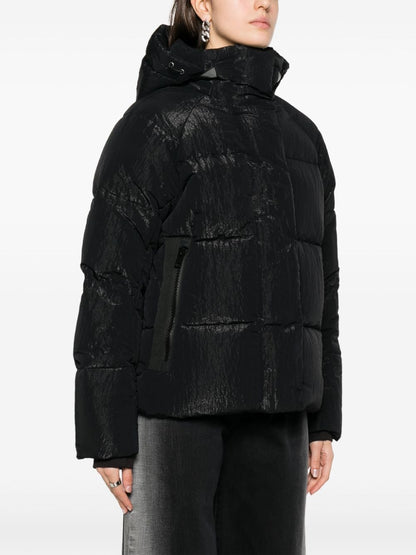 Junction short down jacket