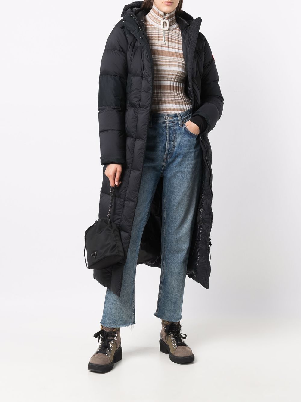 Alliston long parka coat