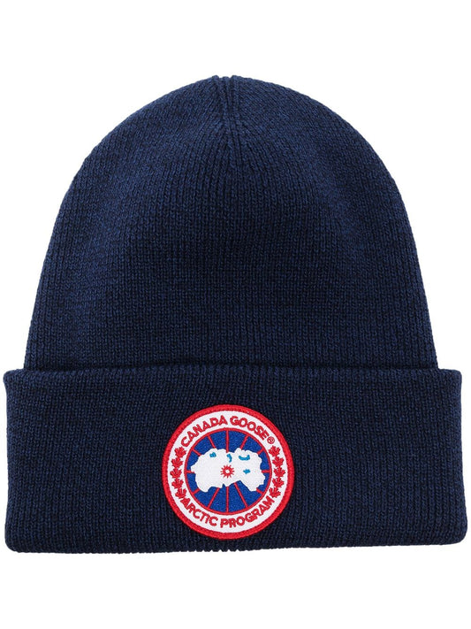 Logo wool beanie