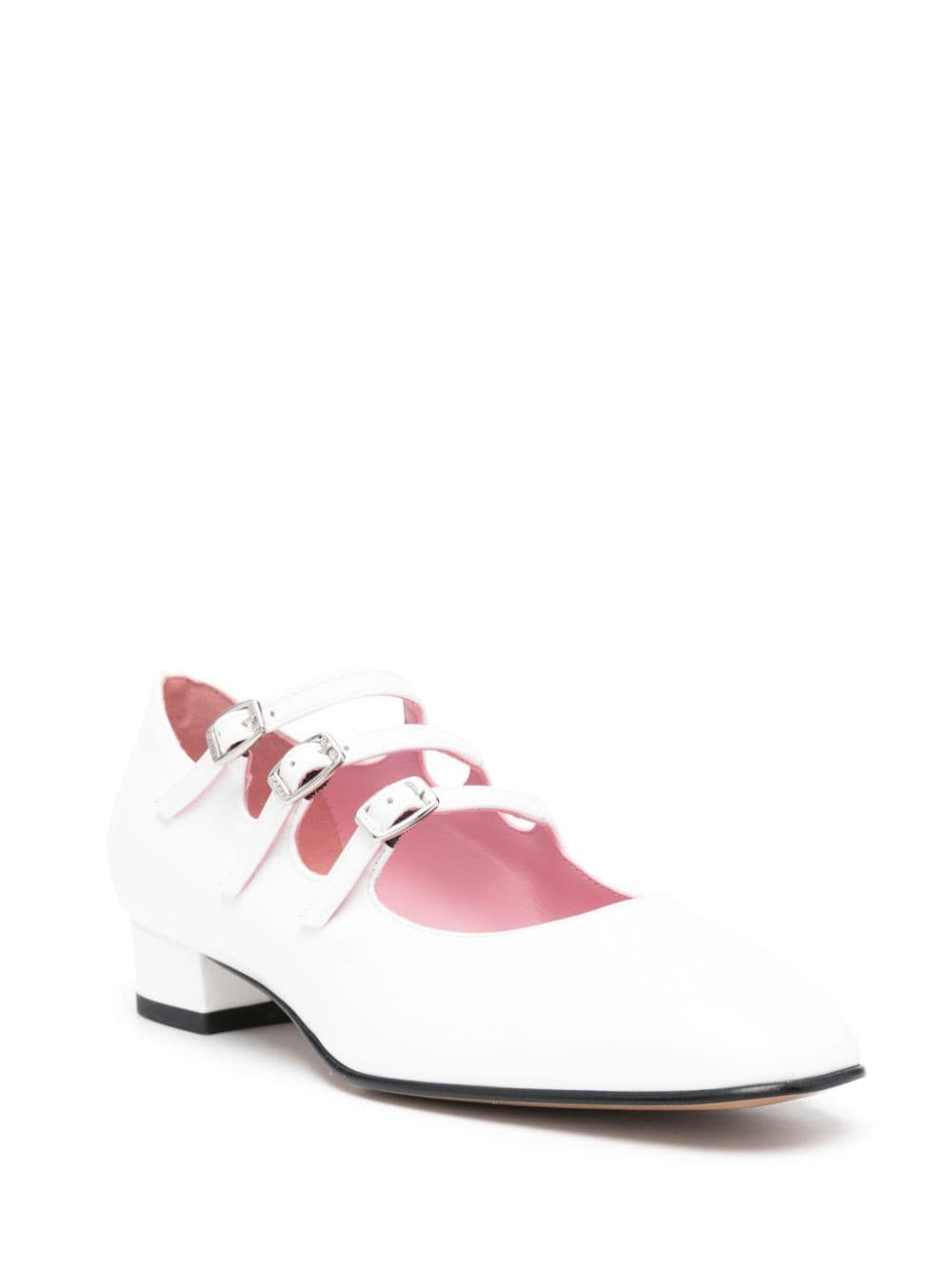 Ariana patent leather mary janes ballet flats