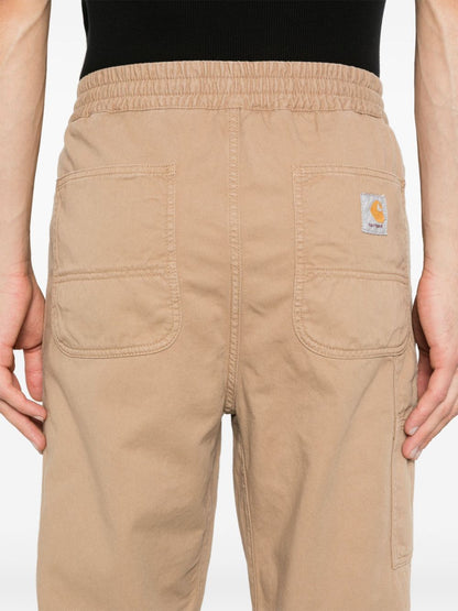 Flint cotton twill trousers