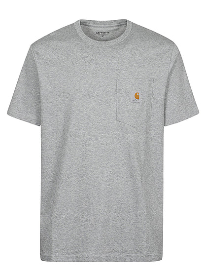 S/s pocket cotton t-shirt