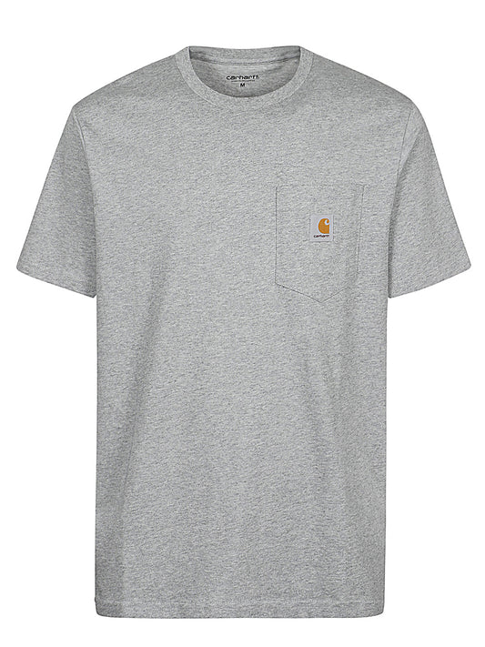 S/s pocket cotton t-shirt