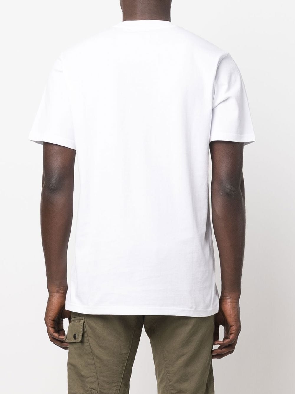 S/s script cotton t-shirt